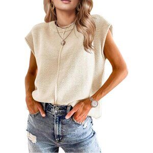 Womens Spring Fashion 2026 Summer Tops Boho Sweater Trendy Western Casual Cap Sl